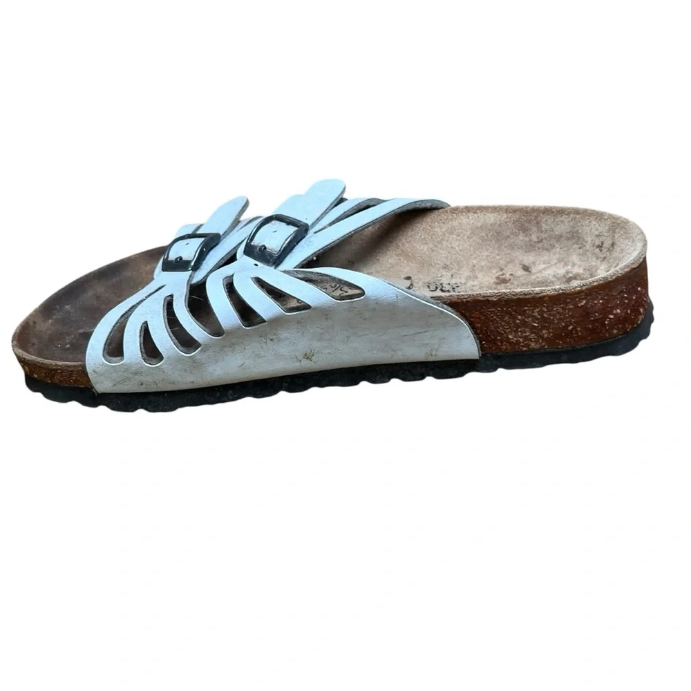 Birkenstock Birki’s Granada Slip-on Sandal Blue Comfort Women’s 36 (US 6) - Picture 5 of 9